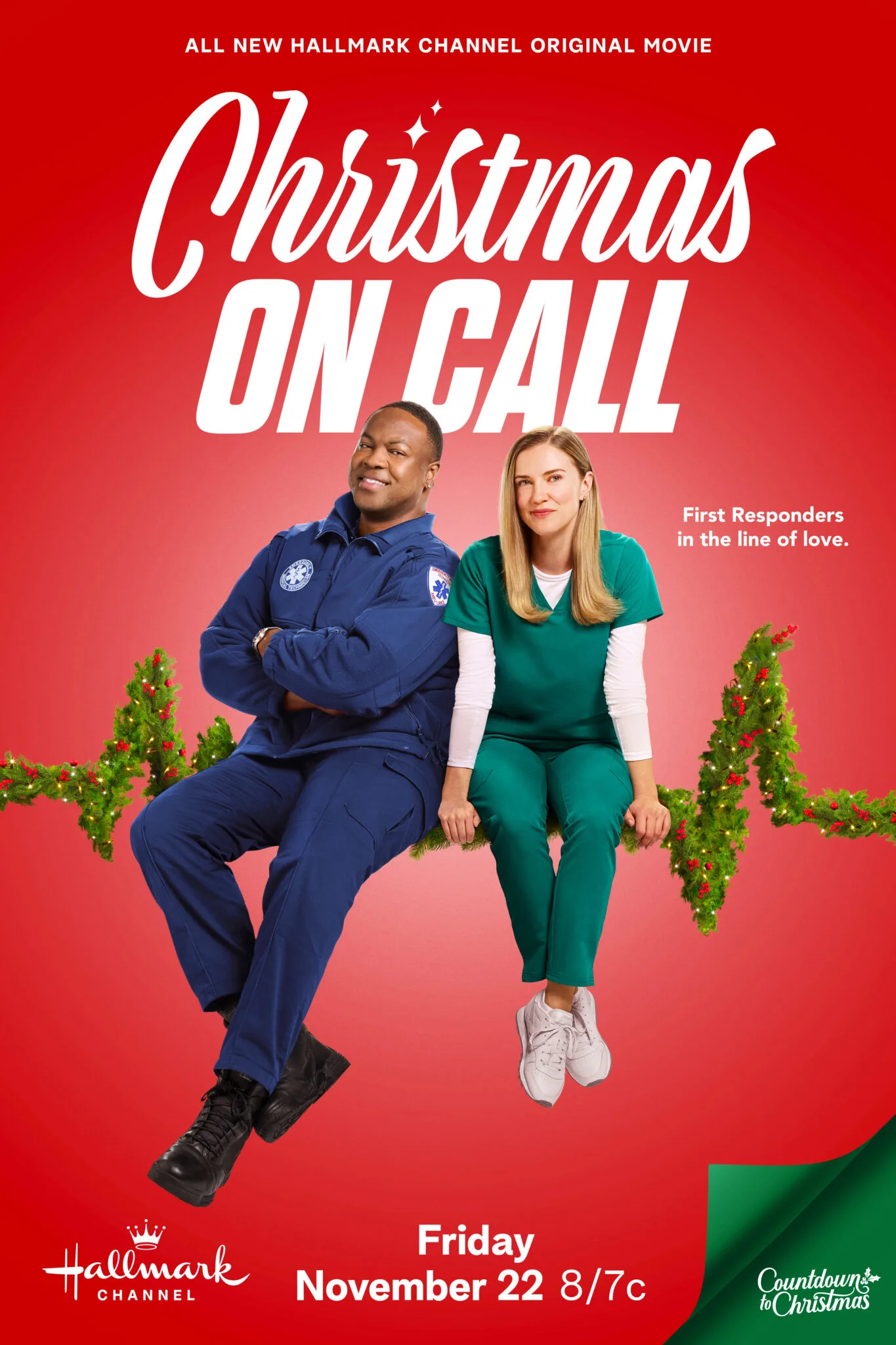 Movie poster for "Christmas on Call"